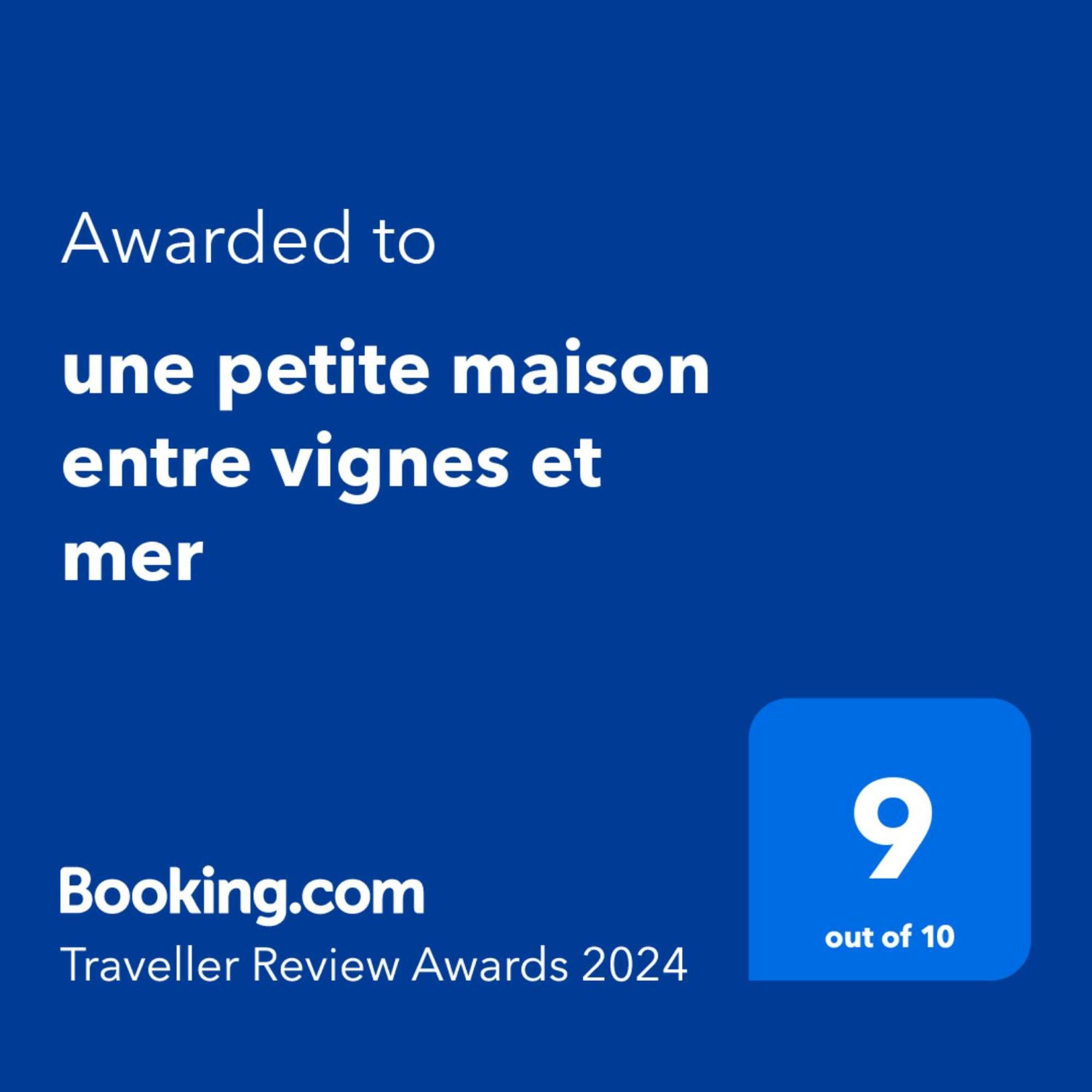 Une Petite Maison Entre Vignes Et Mer 라 카디에르 다쥐르 외부 사진